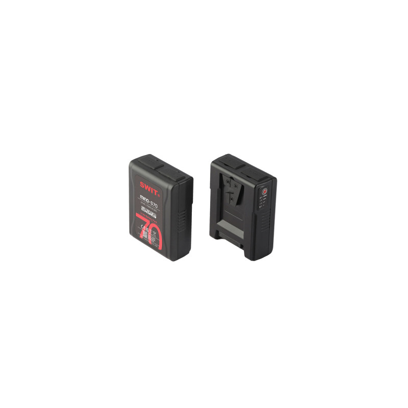 Batteria V-Mount Li-Ion DC 14.4V 70Wh/4.9Ah Swit Batteria V-Mount Li-Ion DC 14.4V 70Wh/4.9Ah Swit