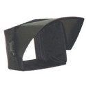 Mini Hood with 2.5" diameter LCD panel on the monitor Petrol