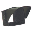 Mini Hood with 2.5" diameter LCD panel on the monitor