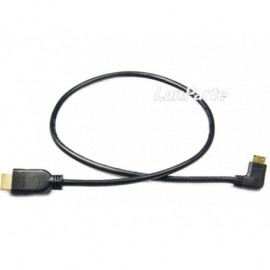 HDMI-65 LANPARTE - Câble flexible HDMI vers mini HDMI - 65cm Lanparte