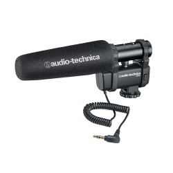 STEREO/MONO CAMERA-MOUNT MICROPHONE Audiotechnica