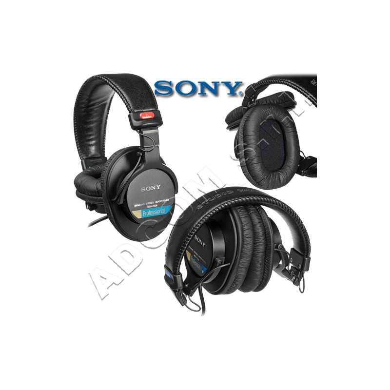 MDR-7506/1 - Closed Stereo Headphone (0-20.000 Hz), jack 6,3 Stereo Sony MDR-7506/1 - Closed Stereo Headphone (0-20.000 Hz), jack 6,3 Stereo Sony