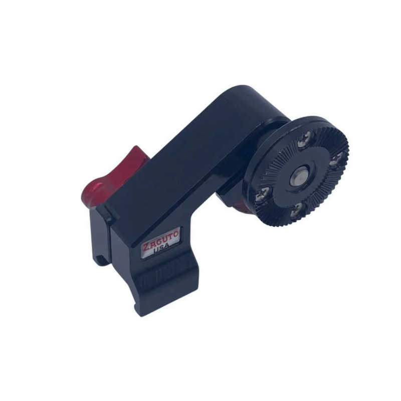 Z-ZRM Rosette mounting adapter with 15mm rod connection or 1/4" rosette Zacuto Z-ZRM Rosette mounting adapter with 15mm rod connection or 1/4" rosette Zacuto