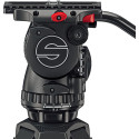 FSB 6 Mk II - Fluid Head with Sideload Mechanism 8 Kg payload 15-Step + 0 Counterbalance Sachtler