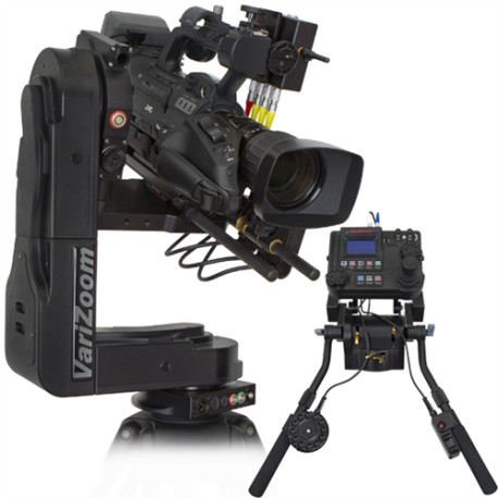 Head and Controller - true motion control system for pan/tilt/zoom/focus control Varizoom
