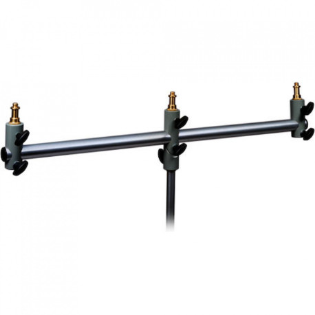 154B - Multiple Microphone Support black long T bar Manfrotto