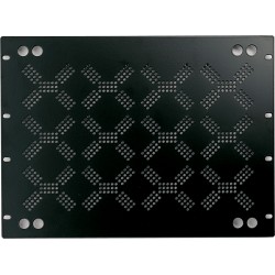 KV8 - Options armoire - Panneau arrière ventilation 8u Euromet