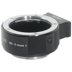 Minolta MD Lens to Sony E-mount Camera T Adapter (Black) Metabones