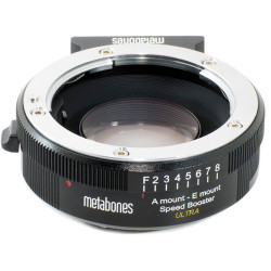 Adaptateur optique Alpa vers Sony E avec Speed Booster Metabones