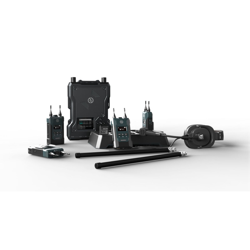 Solidcom M1-4B Pack intercom 4 beltpacks Hollyland Solidcom M1-4B Pack intercom 4 beltpacks Hollyland