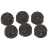 AD-R77B - Set of 6 Black Metal Windscreens for ECM77