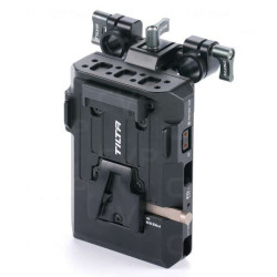 V Mount Battery Plate - Black Tilta