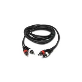 CL 24 3 - Cordon audio 2 RCA mâles vers 2 RCA mâles  Audiophony