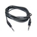 CL 07 6 - Cordon ligne 6.35mm jack stéréo mâle vers jack 6.35mm stéréo mâle Audiophony
