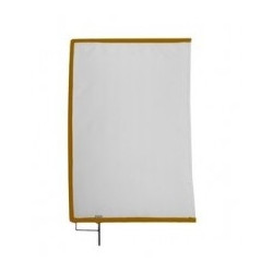 I790TW - Ecran 120x120cm triple toile blanc Avenger