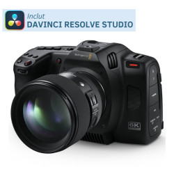 Cinema Camera 6K Capteur Plein Format Monture Optique L Blackmagic Design