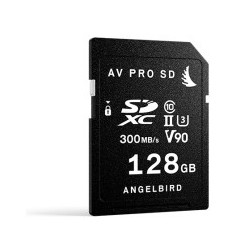 SD Card AV PRO UHS-II 128Go V90 Angelbird