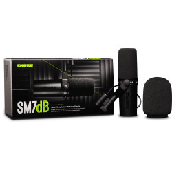 SM7DB Micro de studio Alim Fantôme SHURE