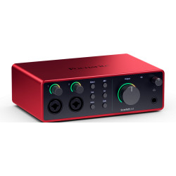 SCARLETT4-4I4 - Scarlett G4 - Scarlett 4I4 4th Gen - 4 in / 4 out - USB-C FOCUSRITE