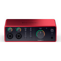 SCARLETT4-4I4 - Scarlett G4 - Scarlett 4I4 4th Gen - 4 in / 4 out - USB-C FOCUSRITE