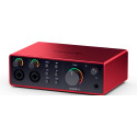 SCARLETT4-4I4 - Scarlett G4 - Scarlett 4I4 4th Gen - 4 in / 4 out - USB-C FOCUSRITE