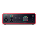 SCARLETT4-4I4 - Scarlett G4 - Scarlett 4I4 4th Gen - 4 in / 4 out - USB-C FOCUSRITE