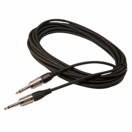 8024 - Cordon haut-parleur 2x1.5 - Jack mâle / Jack mâle - 3m Audiophony