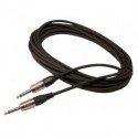 8024 - Cordon haut-parleur 2x1.5 - Jack mâle / Jack mâle - 3m Audiophony