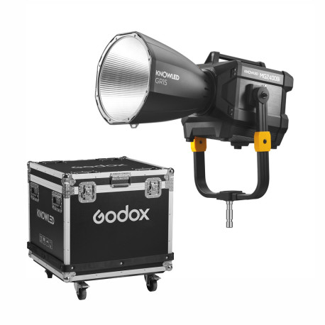 MG2400BI Projecteur Led Bicolor Knowled 2600W avec Flightcase Godox