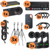 Regie Streaming Complete 3 cameras PTZ 