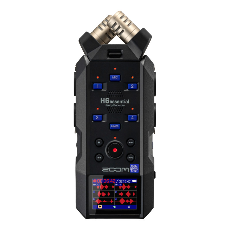 H6Essential - Enregistreur 6 pistes 32 bits Zoom H6Essential - Enregistreur 6 pistes 32 bits Zoom