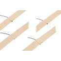 Straps torse-poitrine Extreme - Noir - 106 cm Viviana