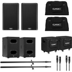 K8-KS112-BUNDLE QSC PRO AUDIO