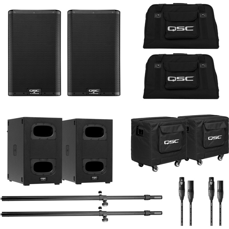 K8-KS112-BUNDLE QSC PRO AUDIO K8-KS112-BUNDLE QSC PRO AUDIO