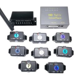 PBS-TALLY Systeme tally 8 postes HF pour melangeurs video Blackmagic Atem PBS