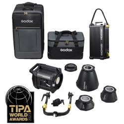 MG1200Bi kit Projecteur led Bicolor Knowled avec GR30 GR45 GR60 Godox