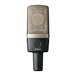 Large-Diaphragm Multipattern Condenser Microphone (20 Hz to 20 kHz) - Black AKG
