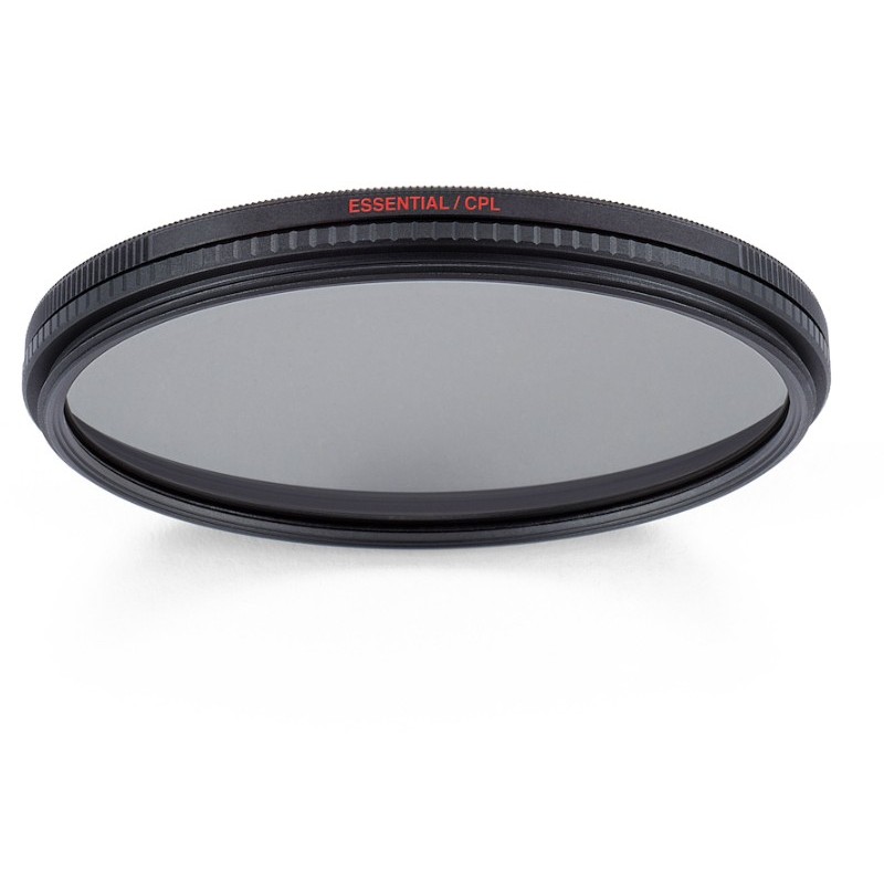 Filtre Polarisant circulaire 58mm - Gamme Essential Manfrotto Filtre Polarisant circulaire 58mm - Gamme Essential Manfrotto
