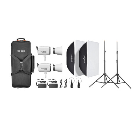 LA150R Litemons RGB LED Video Light 2-light kit Godox