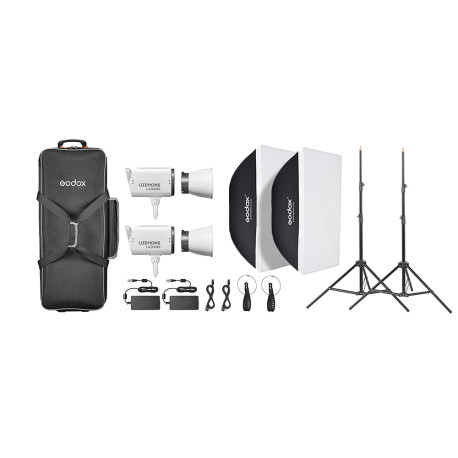 LA300Bi Litemons Bi-color LED Video Light 2-light kit Godox