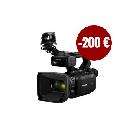 XA70 capteur CMOS 4K 1 pouce zoom 15x stab 5 axes Canon