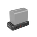 SmallRig 4341 NP-F Battery Adapter Mount Plate Kit with NP-FZ100 Dummy Battery Power Cable (Advanced Edition) SmallRig