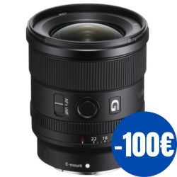 20 mm F1.8 G monture E Sony