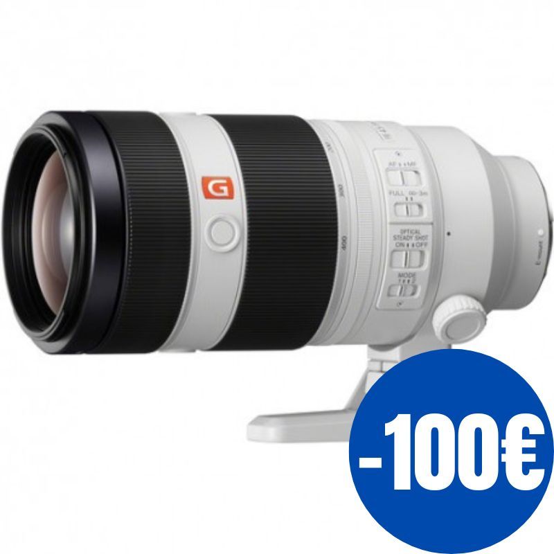 100-400 mm F4,5-5,6 GM OSS monture E Sony 100-400 mm F4,5-5,6 GM OSS monture E Sony