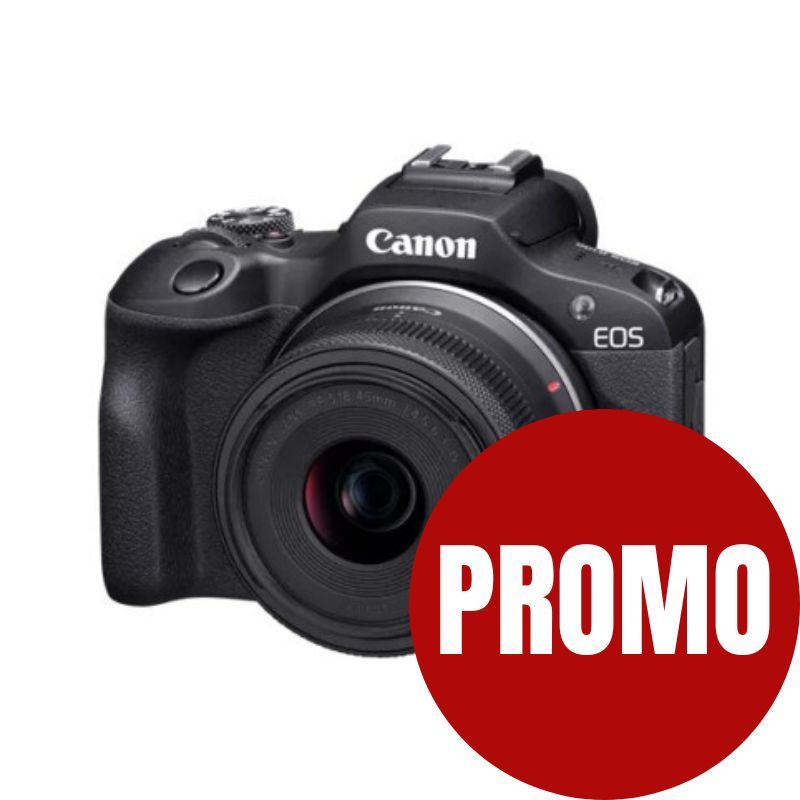 EOS-R100 + RF-S18-45 mm F4.5-6.3 IS STM Canon EOS-R100 + RF-S18-45 mm F4.5-6.3 IS STM Canon