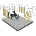 LONDON-10-B - Kits Complets - Pièce 11m2 - beige PRIMACOUSTIC