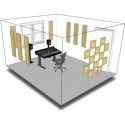 LONDON-10-B - Kits Complets - Pièce 11m2 - beige PRIMACOUSTIC