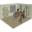 LONDON-10-G - Kits Complets - Pièce 11m2 - gris