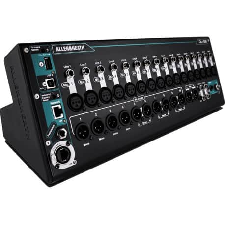 QU-SB Consoles compactes - 16 entrées micro locales ALLEN & HEATH
