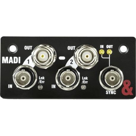 Cartes optionnelles - Carte interface SQ MADI ALLEN & HEATH